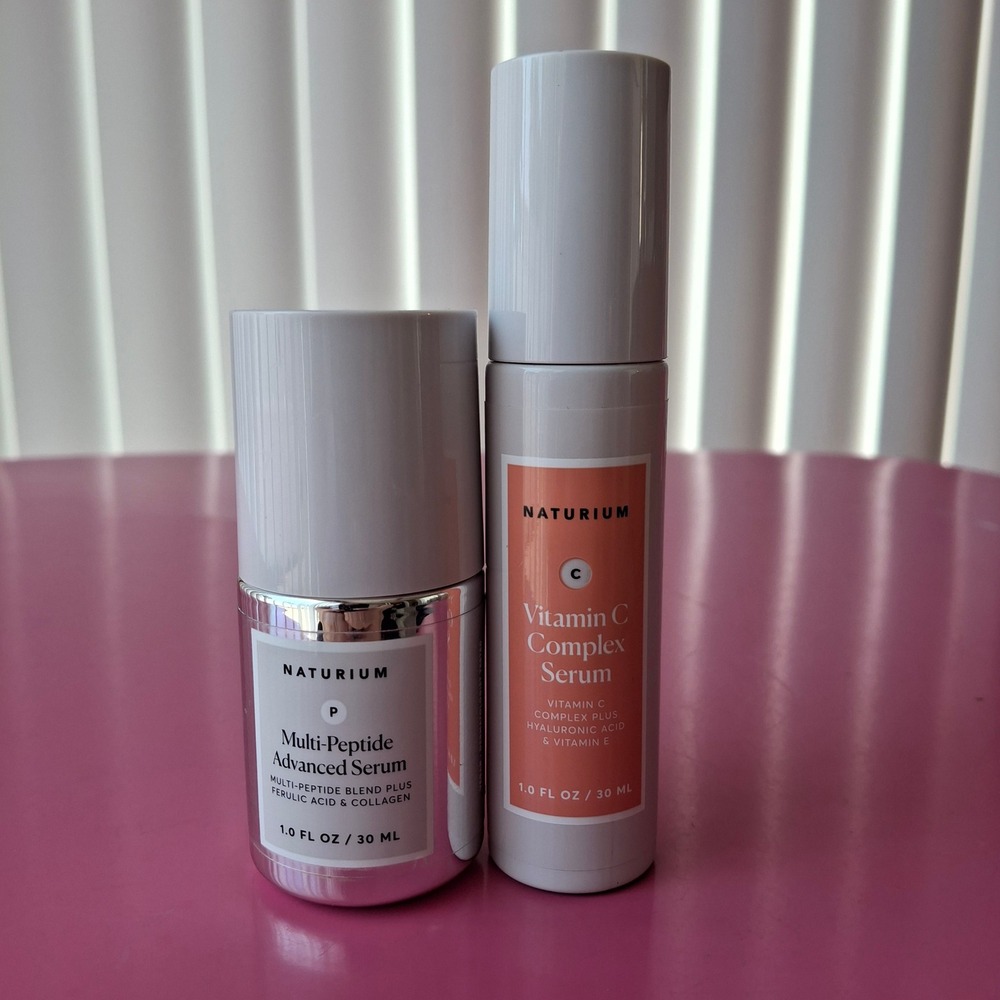 Naturium Multi-Peptide Advanced Serum & Vitamin‎ C Complex Serum Set of 2
